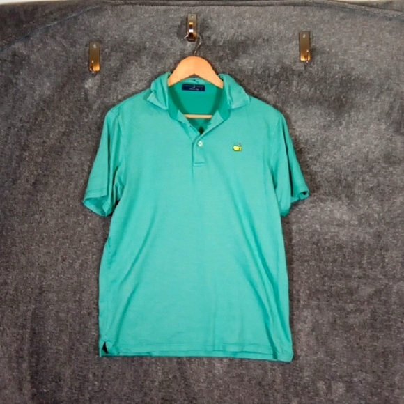 Clubhouse Collective Golf Polo Made In Italy Masters Short Sleeve Mens M - Picture 1 of 11